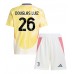 Juventus Douglas Luiz #26 Dětské Oblečení Venkovní Dres 2024-25 Krátkým Rukávem (+ trenýrky)